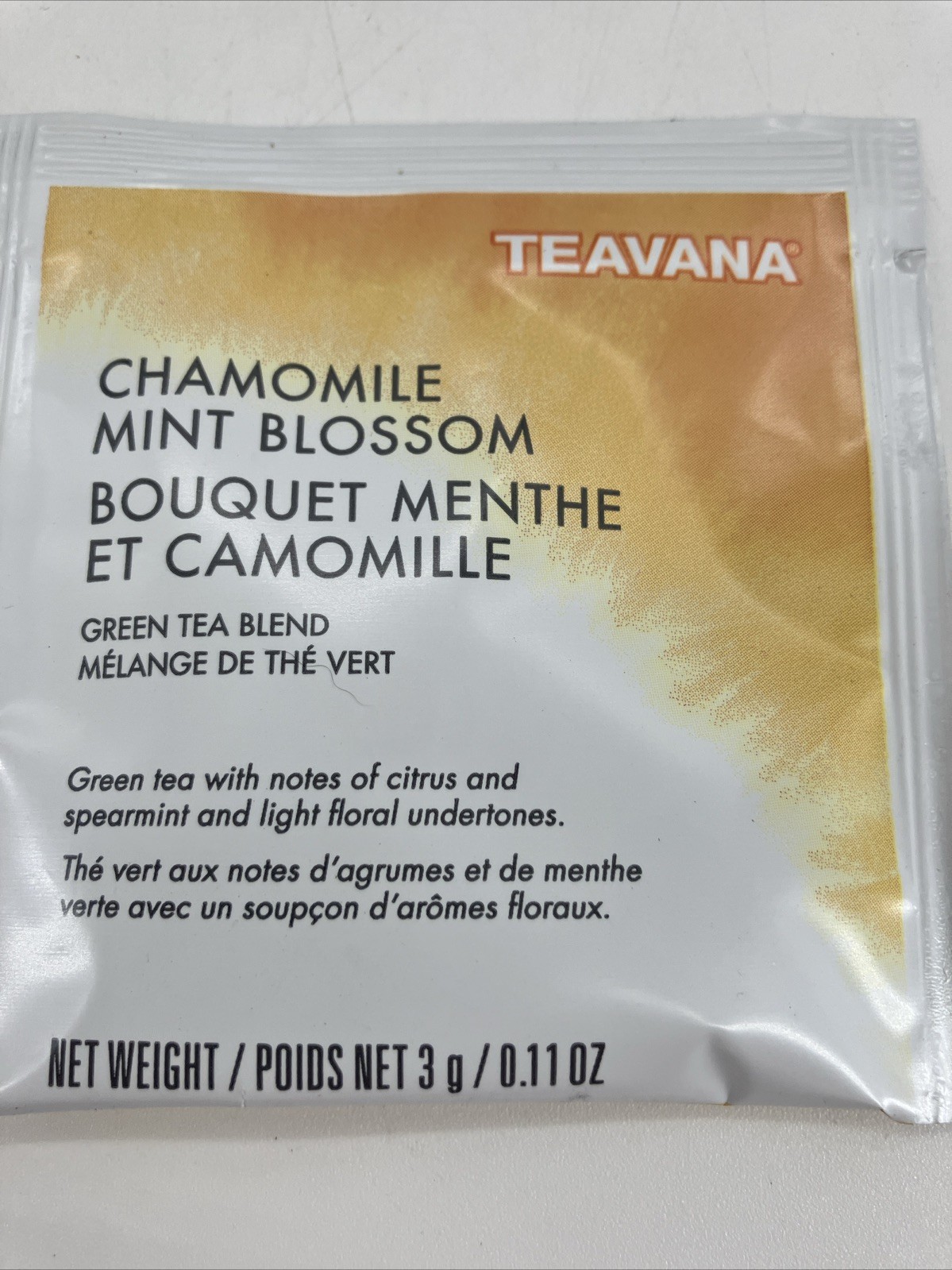 Starbucks Teavana Tea Sachets Chamomile Mint Blossom Herbal 90+ Sachets Exp 2027