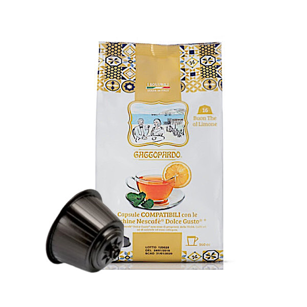 No.16 CAPSULES GATTOPARDO ToDa DOLCE THE (COMPATIBLE NESCAFE’ DOLCE GUSTO)