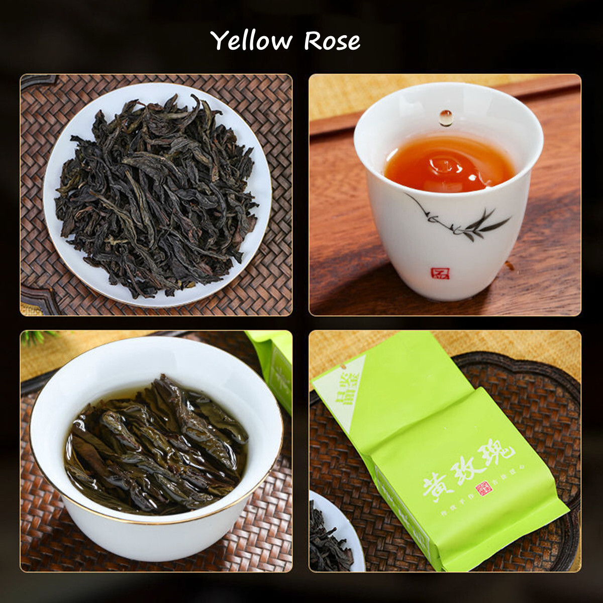 18 Kinds Oolong Tea Rock Tea Rougui Da Hong Pao Tea Shuixian Qilan 144g Box