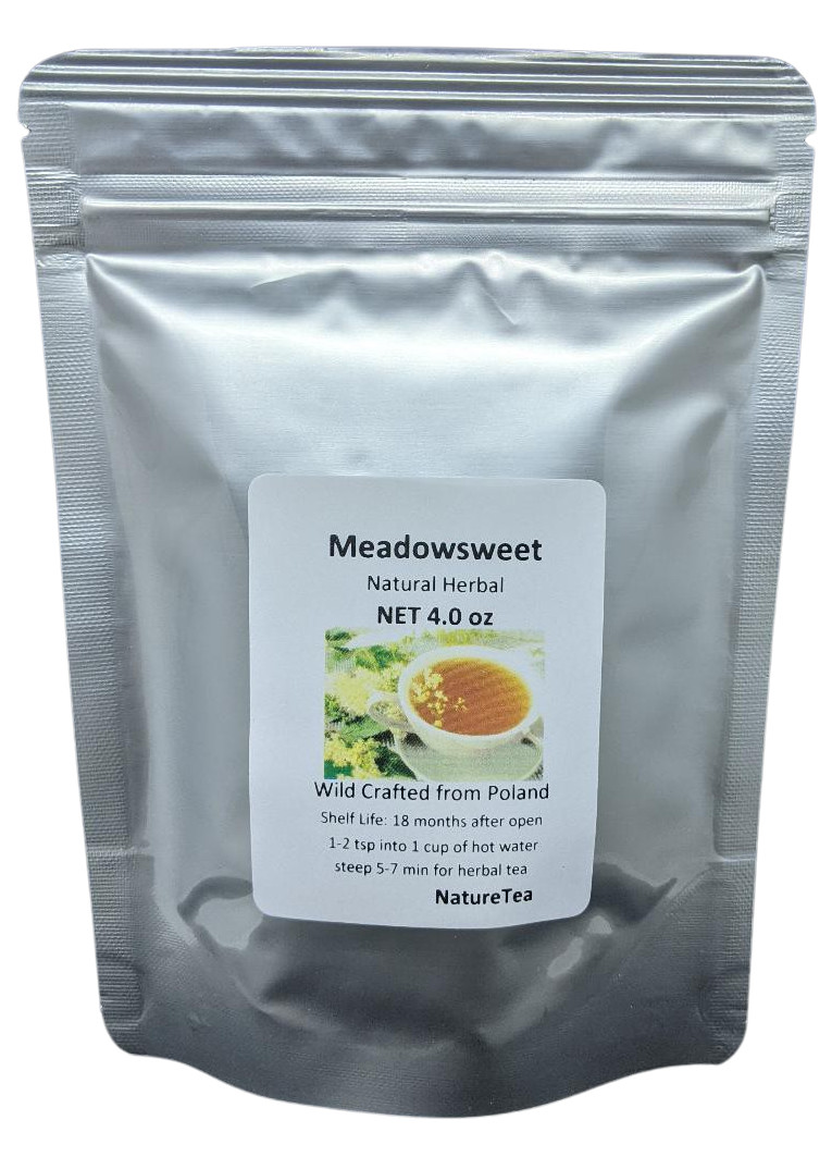 Meadowsweet Flower – Filipendula ulmaria Dried Leaf/Flower C/S from 100% Nature