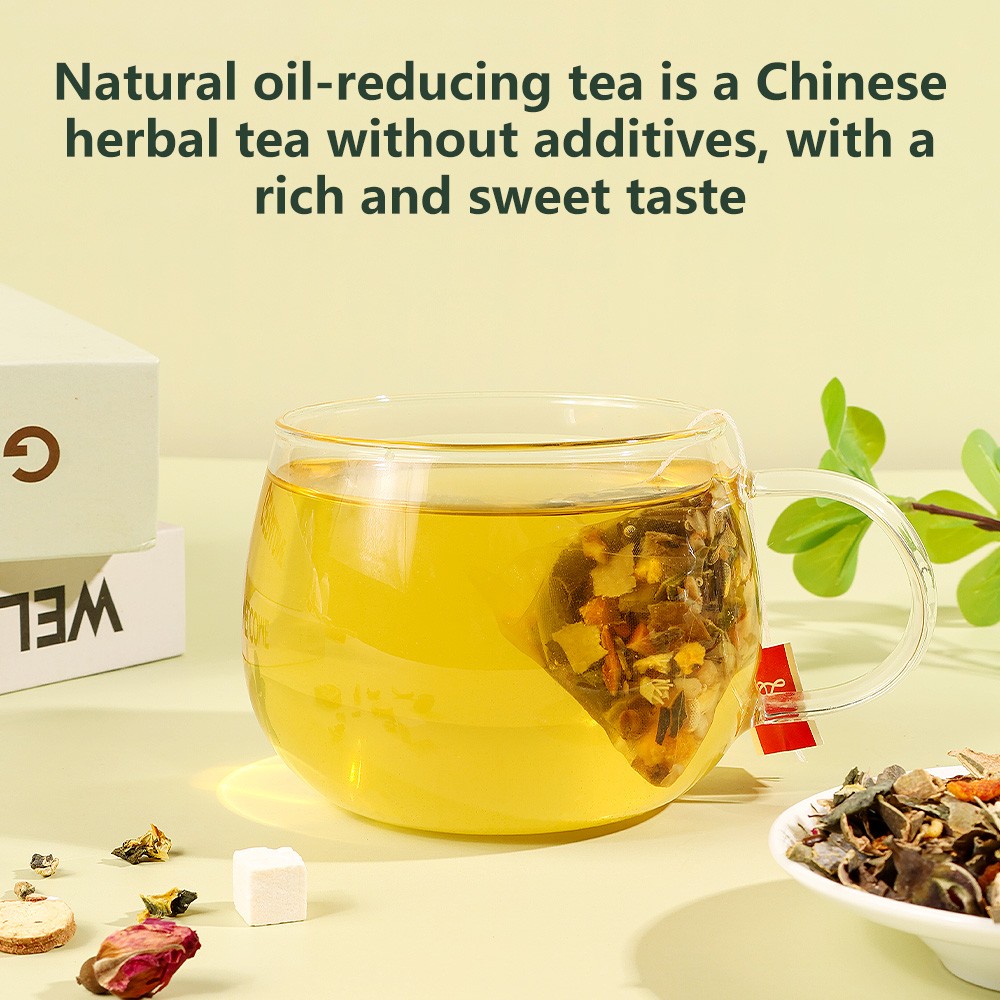 Oil-Reducing Tea-10 Herbal with Excellent Formula-75g