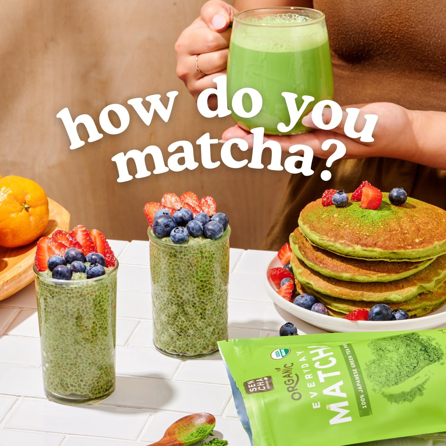 SEN CHA Naturals Organic Matcha Powder, Authentic Japanese Green Tea, Premium…