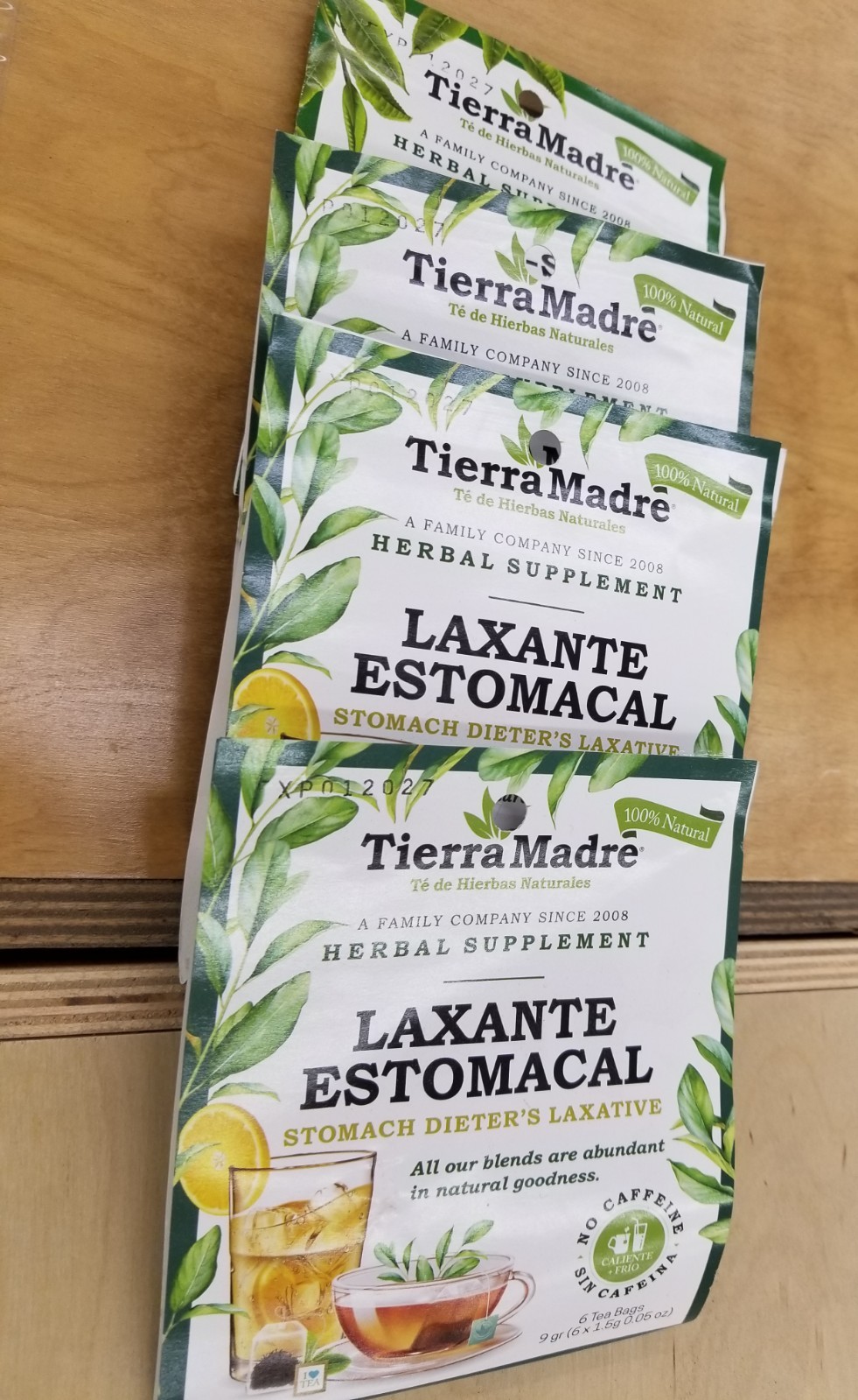 TEA HERBAL TEA Tierra Madre Herbs/ 24 bags