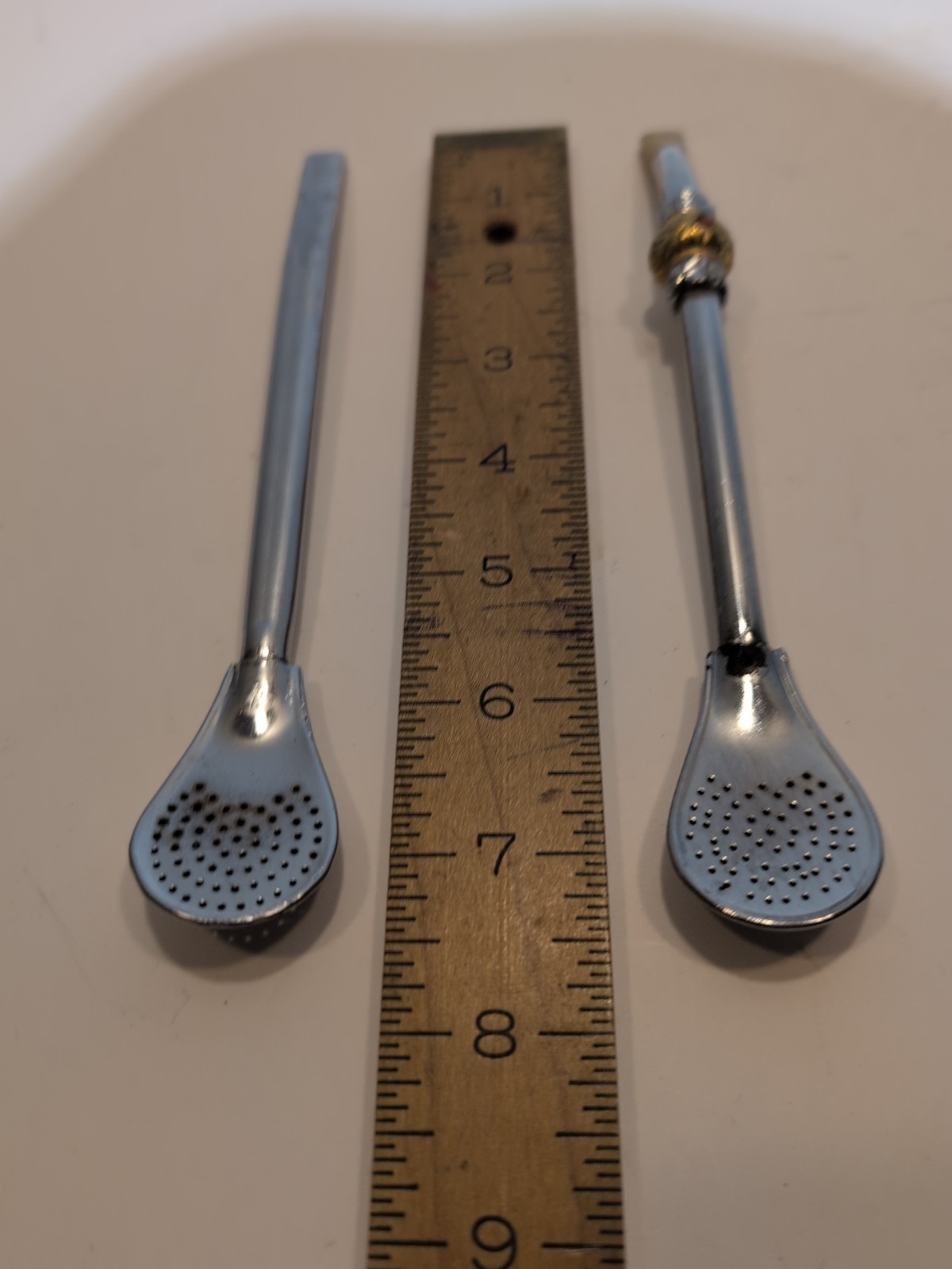 Stainless Steel Metal Sieve For Yerba Mate Tea & Infusion Bombilla Straw 7 +1/2″