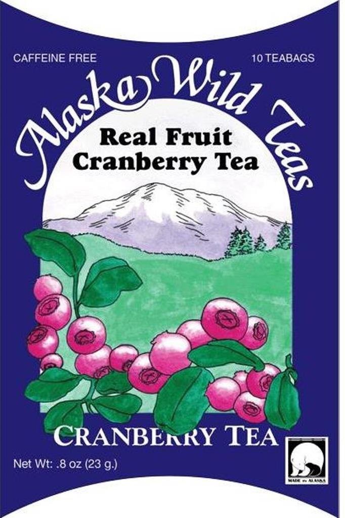Alaska Wild Tea Blueberry 16.9oz 10 Count Natural Herbal Tea Beverage Pack