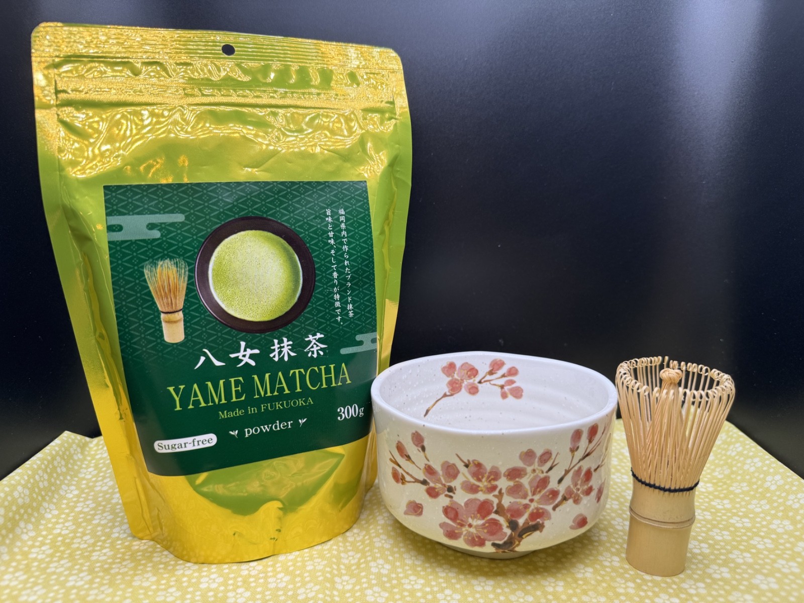 Yame Matcha Powder 300g Premium Single Origin Fukuoka Japan 100% Pure Green Tea