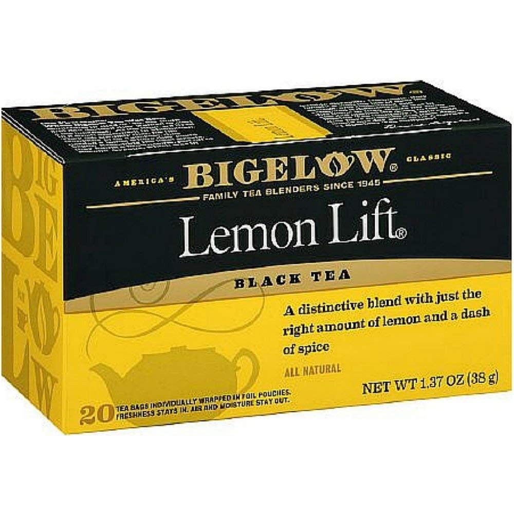Bigelow Black Tea Lemon Lift 20 Tea Bags 1.37 oz Grocery Item