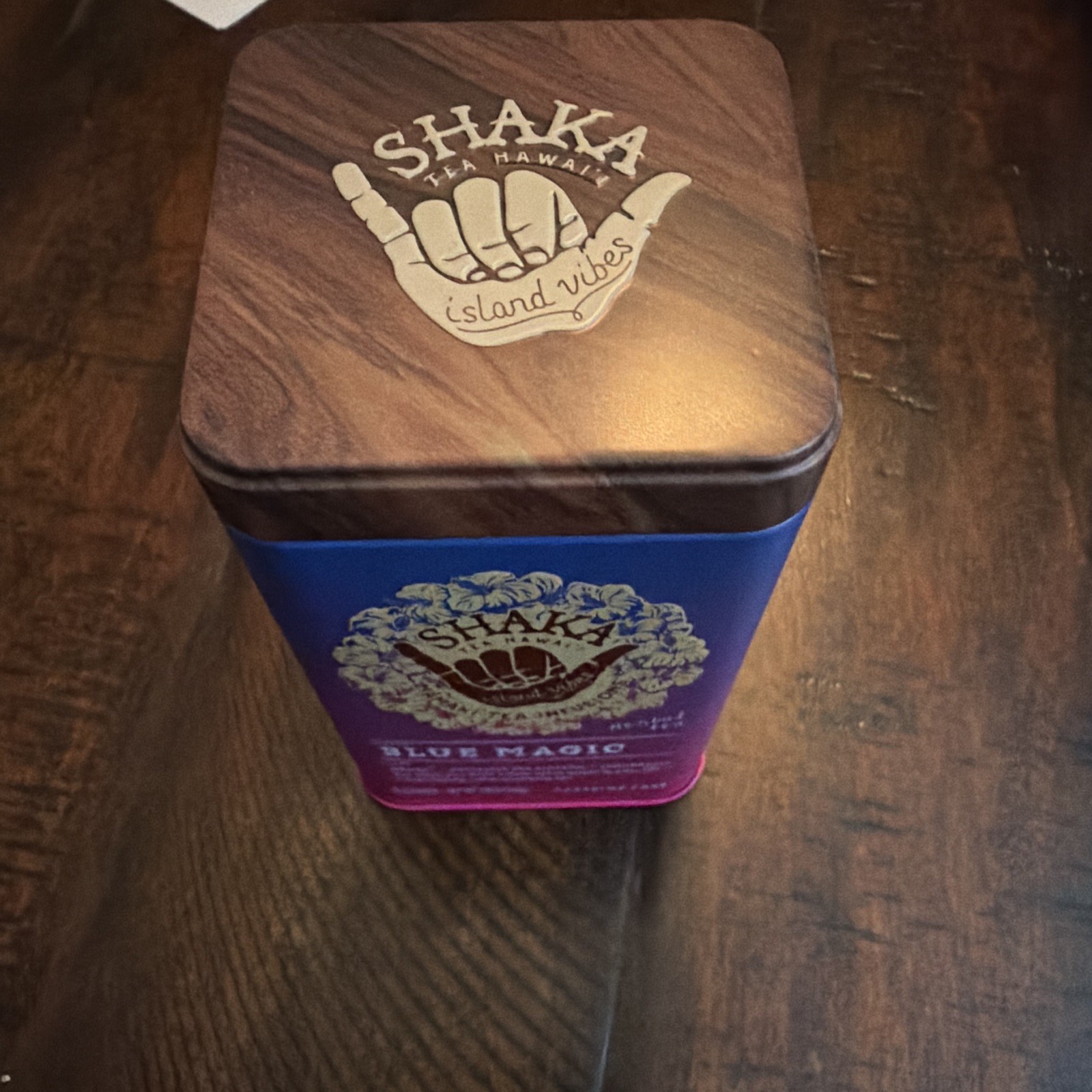 Shaka Tea Hawaii Blue Magic Herbal Tea Bags Caffeine-Free Lemongrass 15 30g