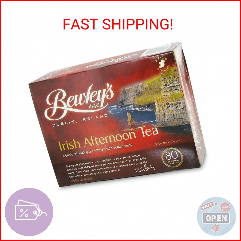 Bewley’s Irish Afternoon Tea – 80 Bags (8.8 ounce)