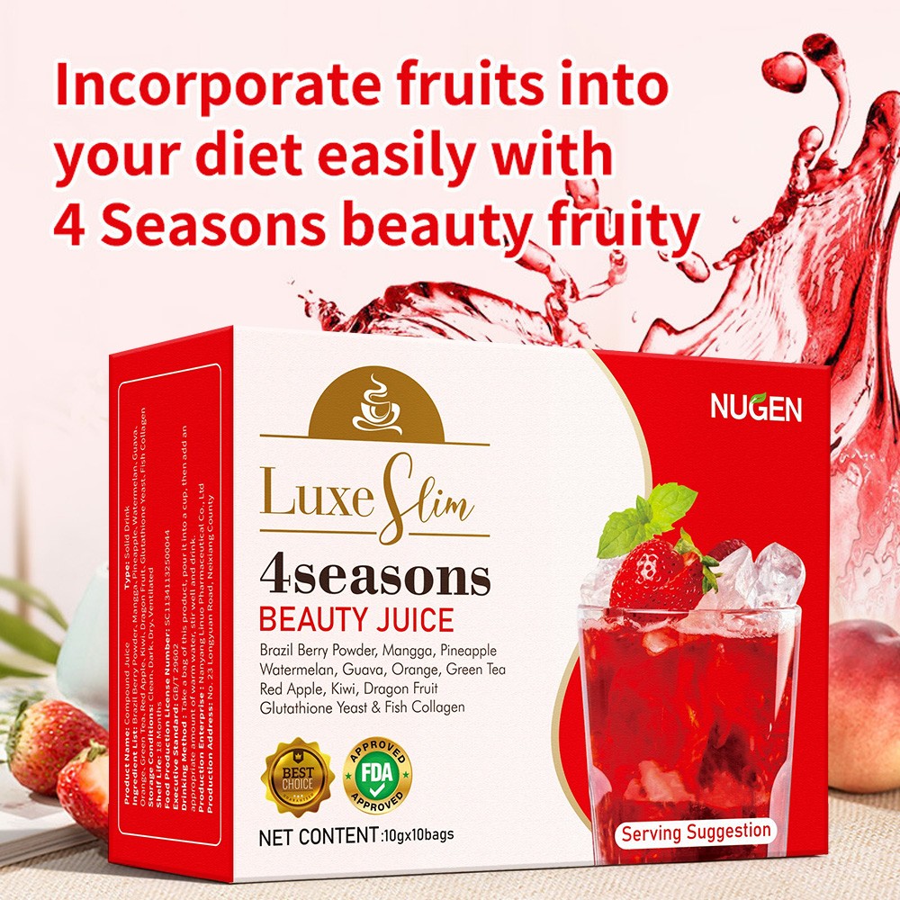 4 Seasons Beauty Juice,Support Weight Management,Promote Digestive Skin Health