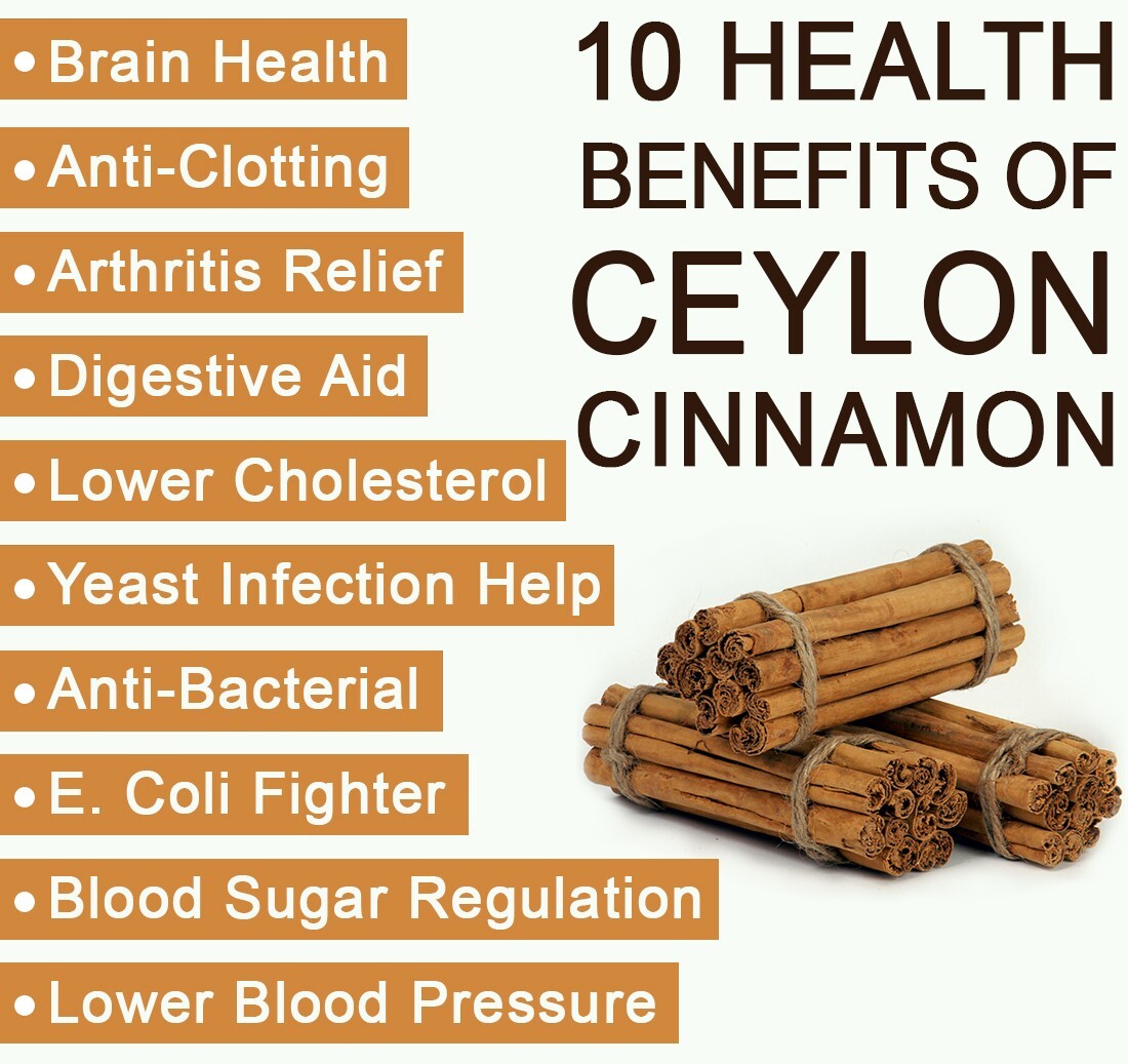 Ceylon Cinnamon Tea Bags – Natural Best Herbal Drink – Balance Blood Sugar