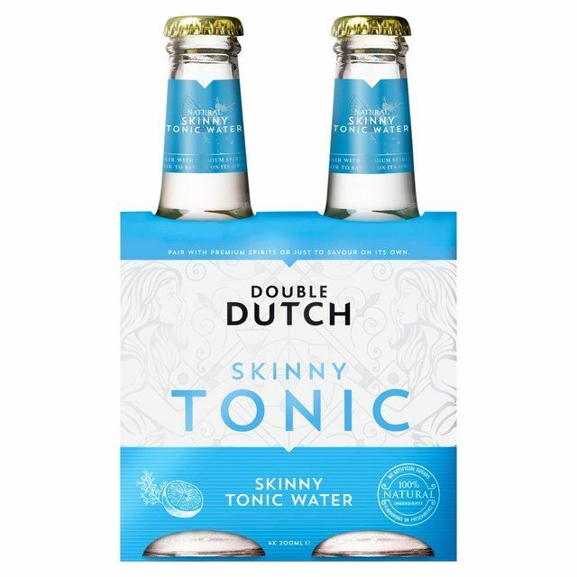 Double Dutch Skinny Tonic – 4 x 200ml (27.05fl oz)