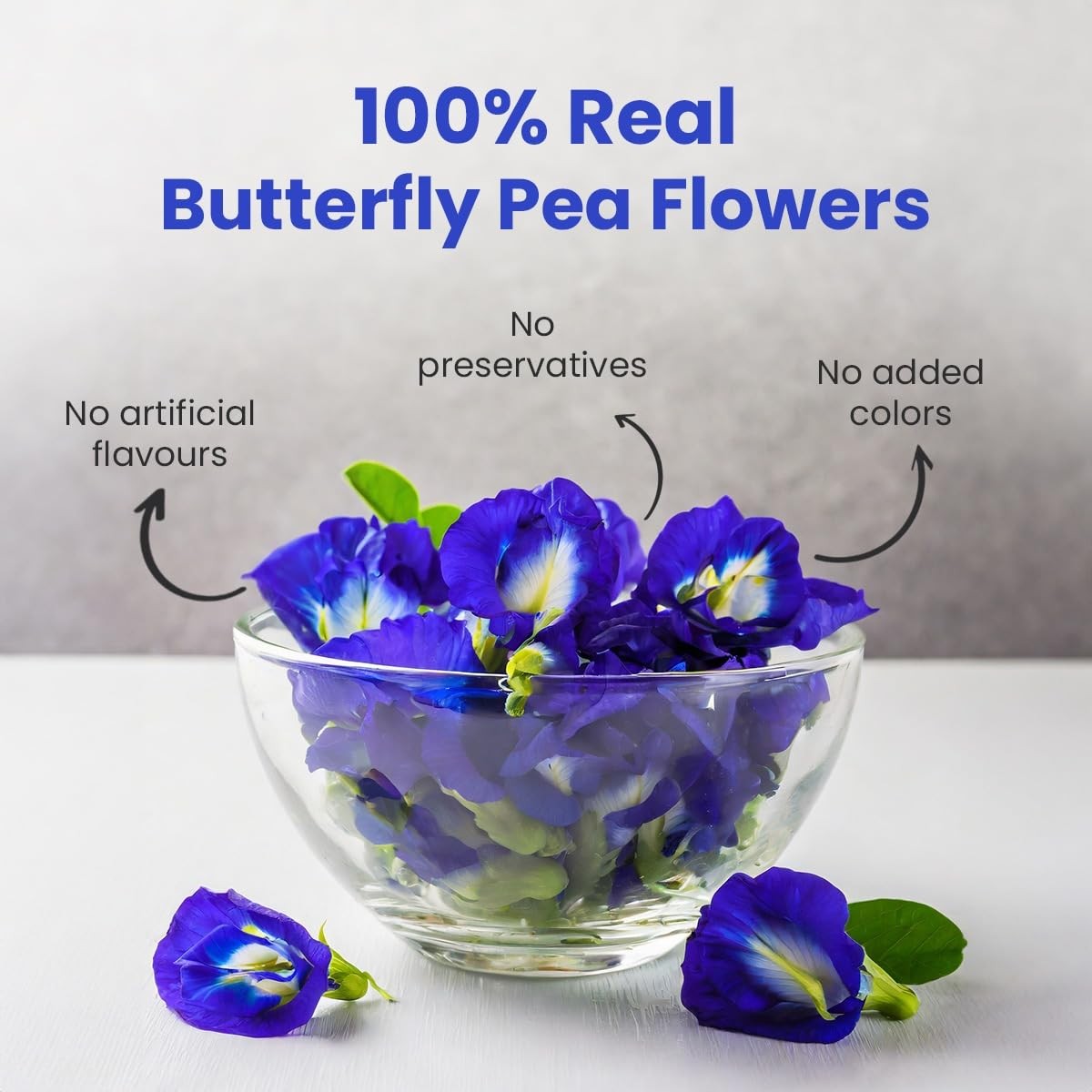 Butterfly Pea Flower Tea 10 Count Pyramid Plant Based Tea Bag | ANTIOXIDAN…