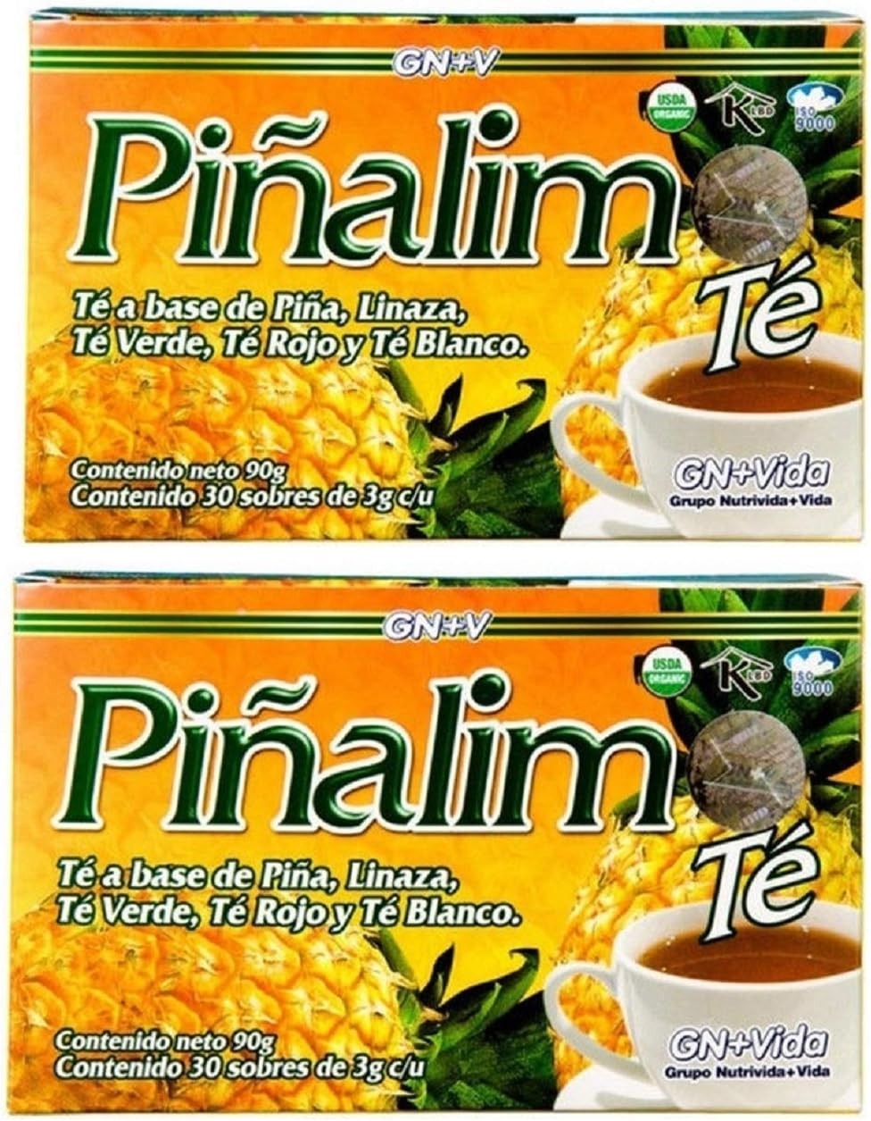 Pinalim Tea – Pineapple Flax Seed Blend~