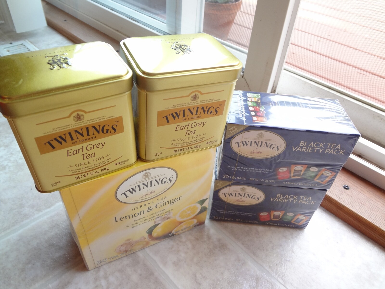 Assorted Twinings Tea Set (New) Free Shipping