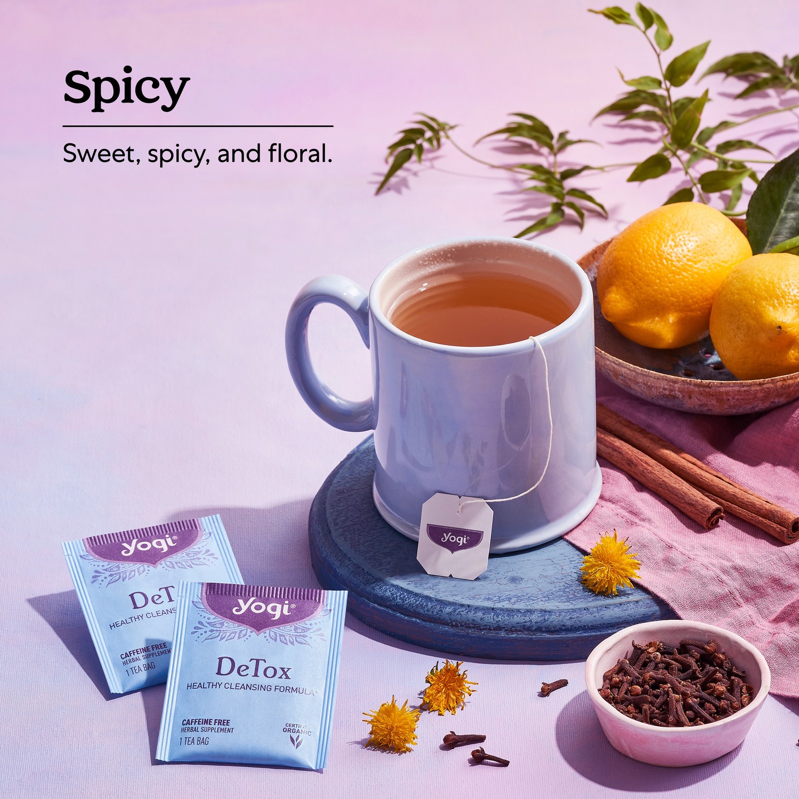 Yogi Tea – DeTox – Healthy Cleansing Formula – 6 Pack, 96 Tea Bags