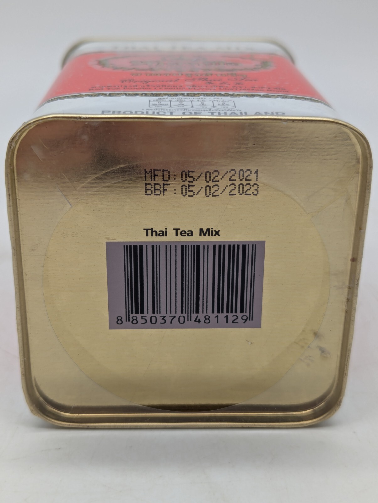 Number-One Brand Original Thai Tea Mix Red Label, 4g x 50 Bags