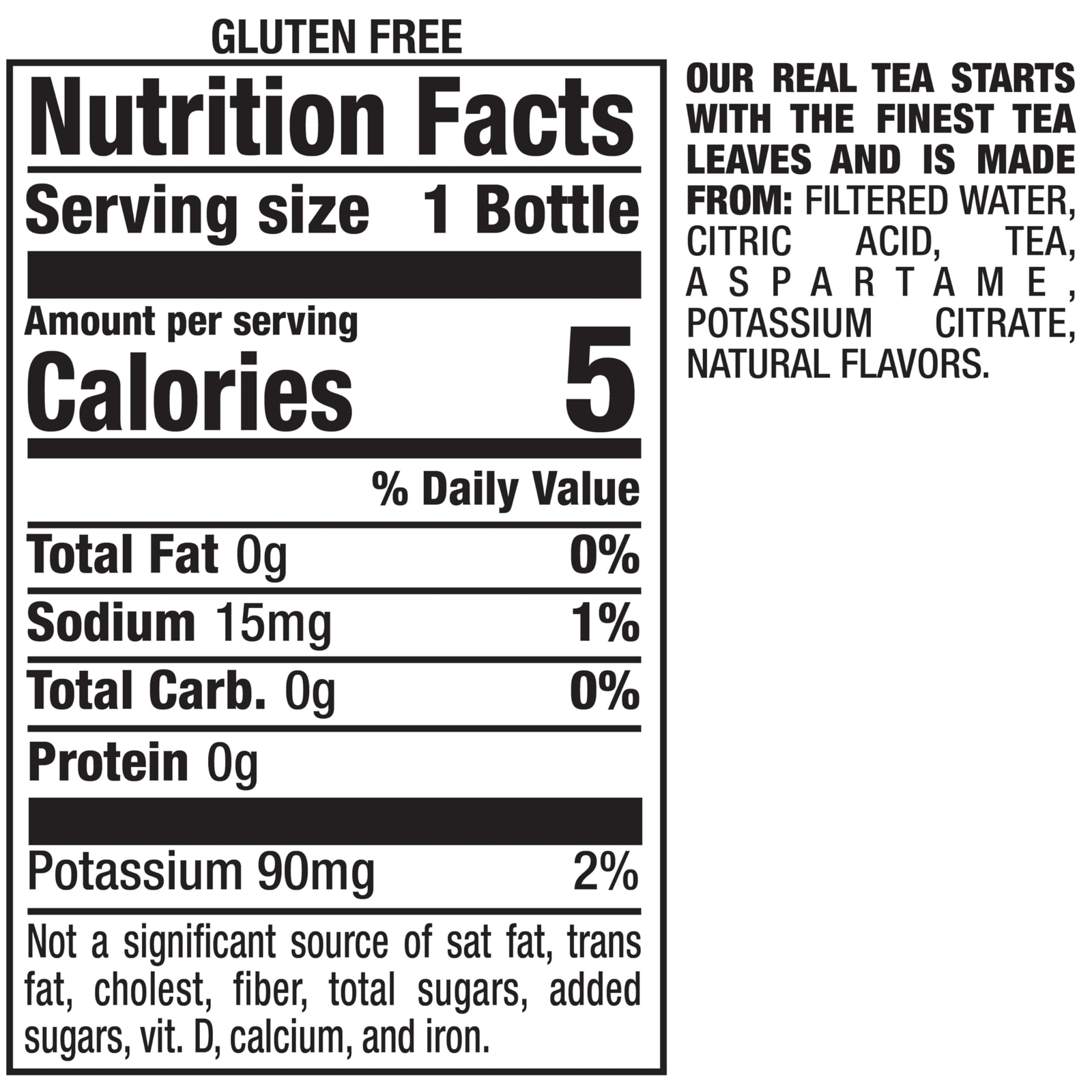 Snapple Zero Sugar Lemon Tea 16oz Pack of 12 Low Calorie Refreshing Drink