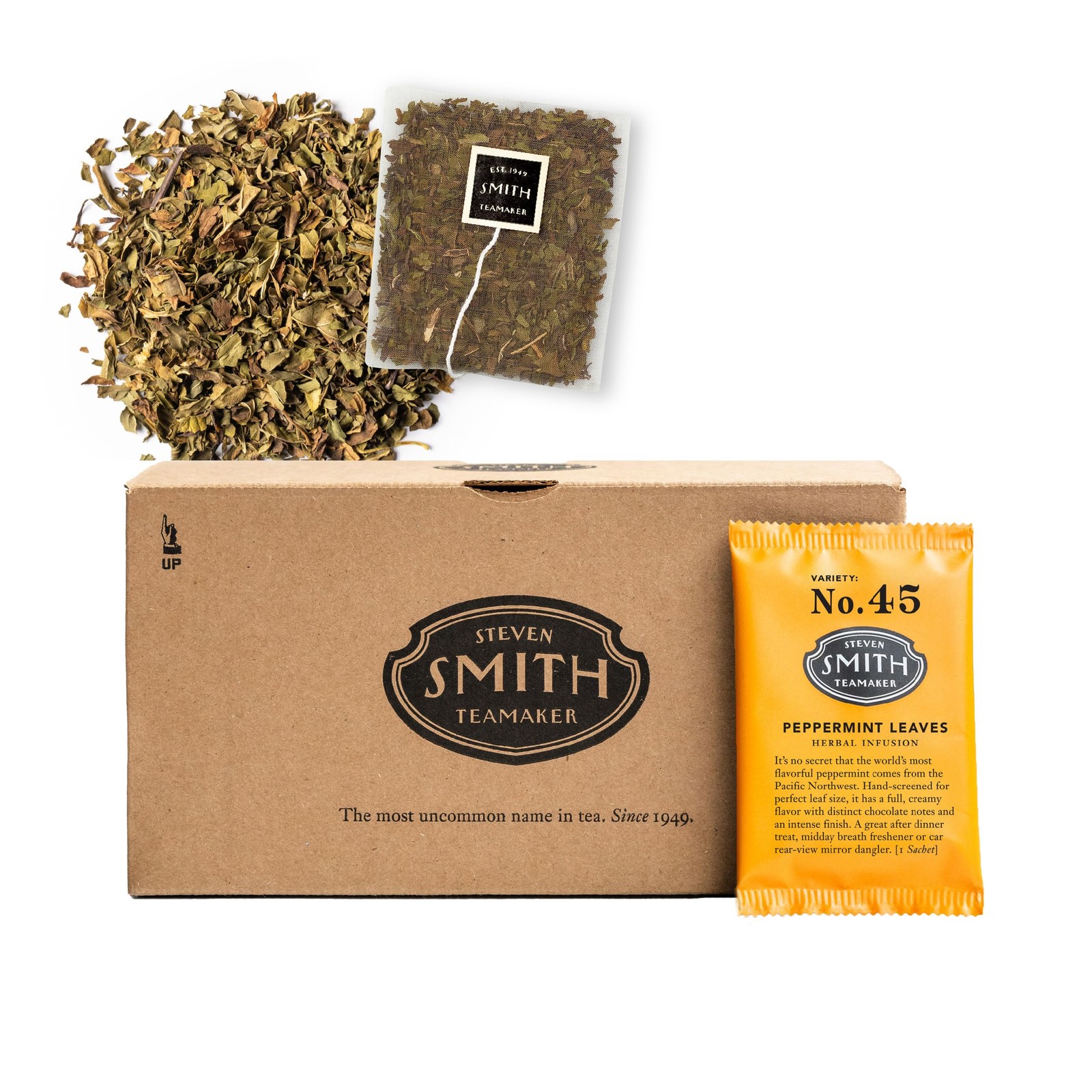 Peppermint Leaves No. 45, Herbal Tea, CaffeineFree, SugarFree, Sustainably Gr…