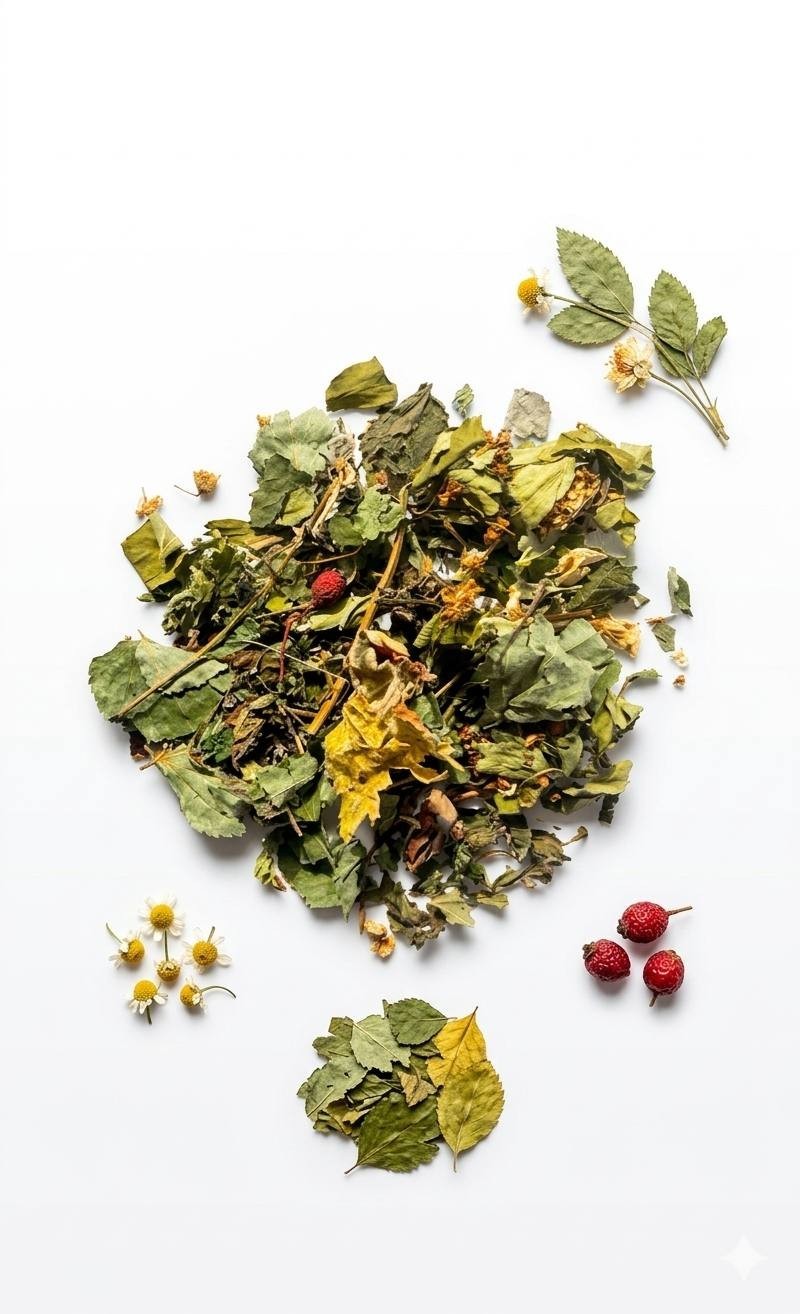 Traditional Carpathian Herbal Tea Blend 80g Loose Leaf Natural Handmade
