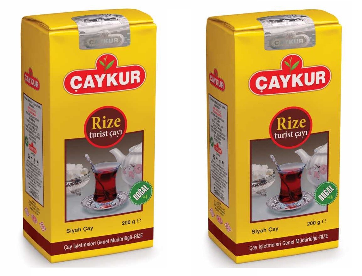 [2 PIECES] Turkish Caykur Rize Turist 200 gr * 0 ORIGINAL* EXPRESS SHIPPING *