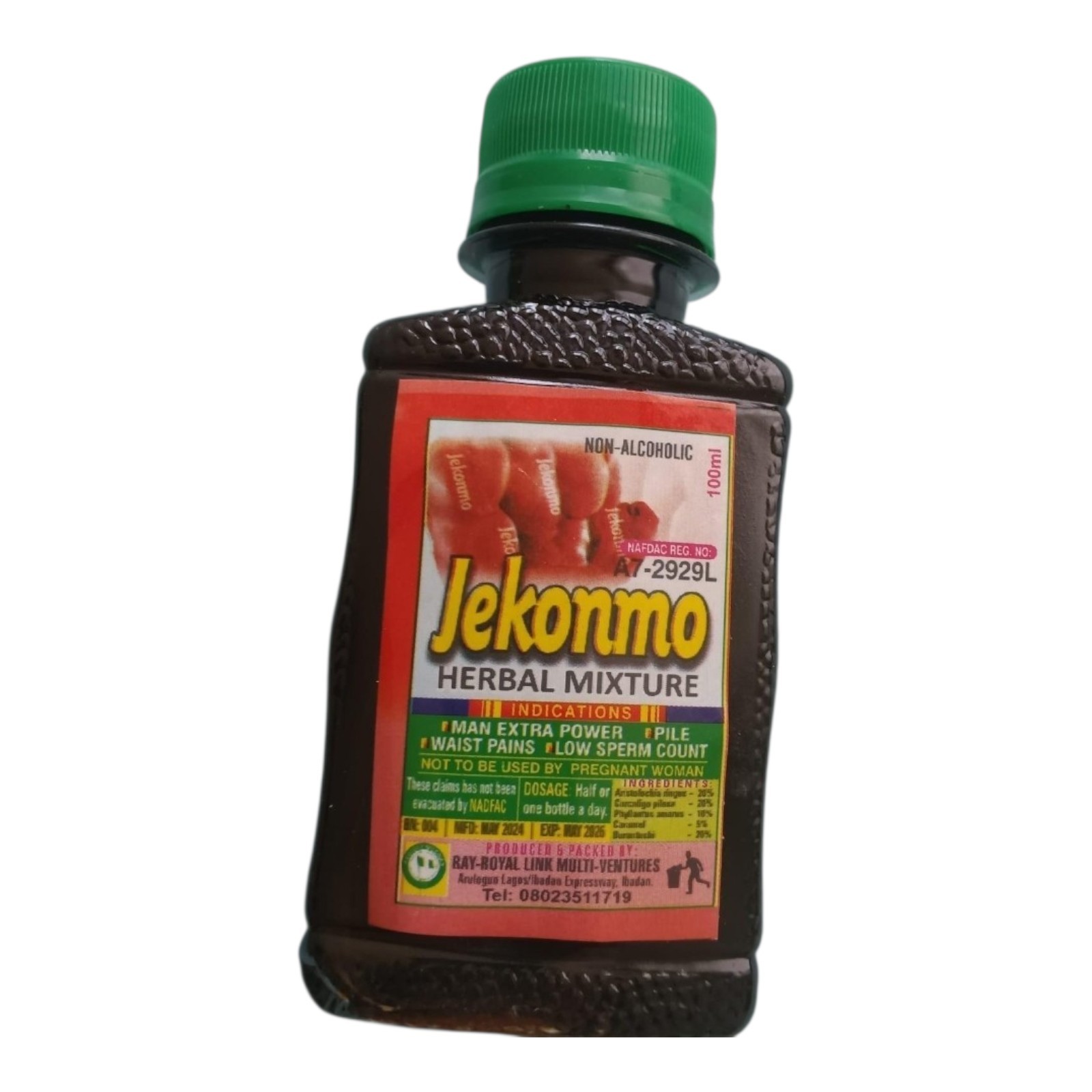 4 bottles of Jekanmo Herbal Mixture 100% Natural