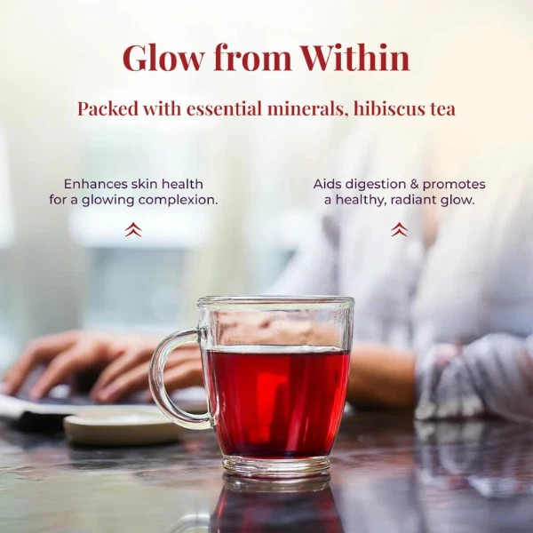HIBISCUS Flowers Loose Leaf Herbal Tea 100% Pure Premium Quality 5g-100g Organic