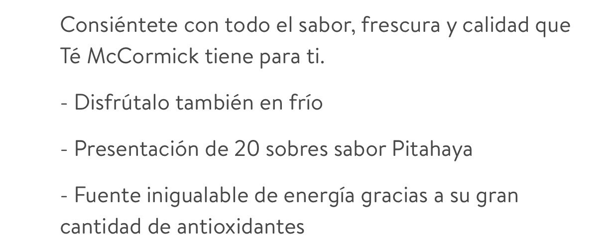 Te verde sabor pitaya 20 tea bags Energia