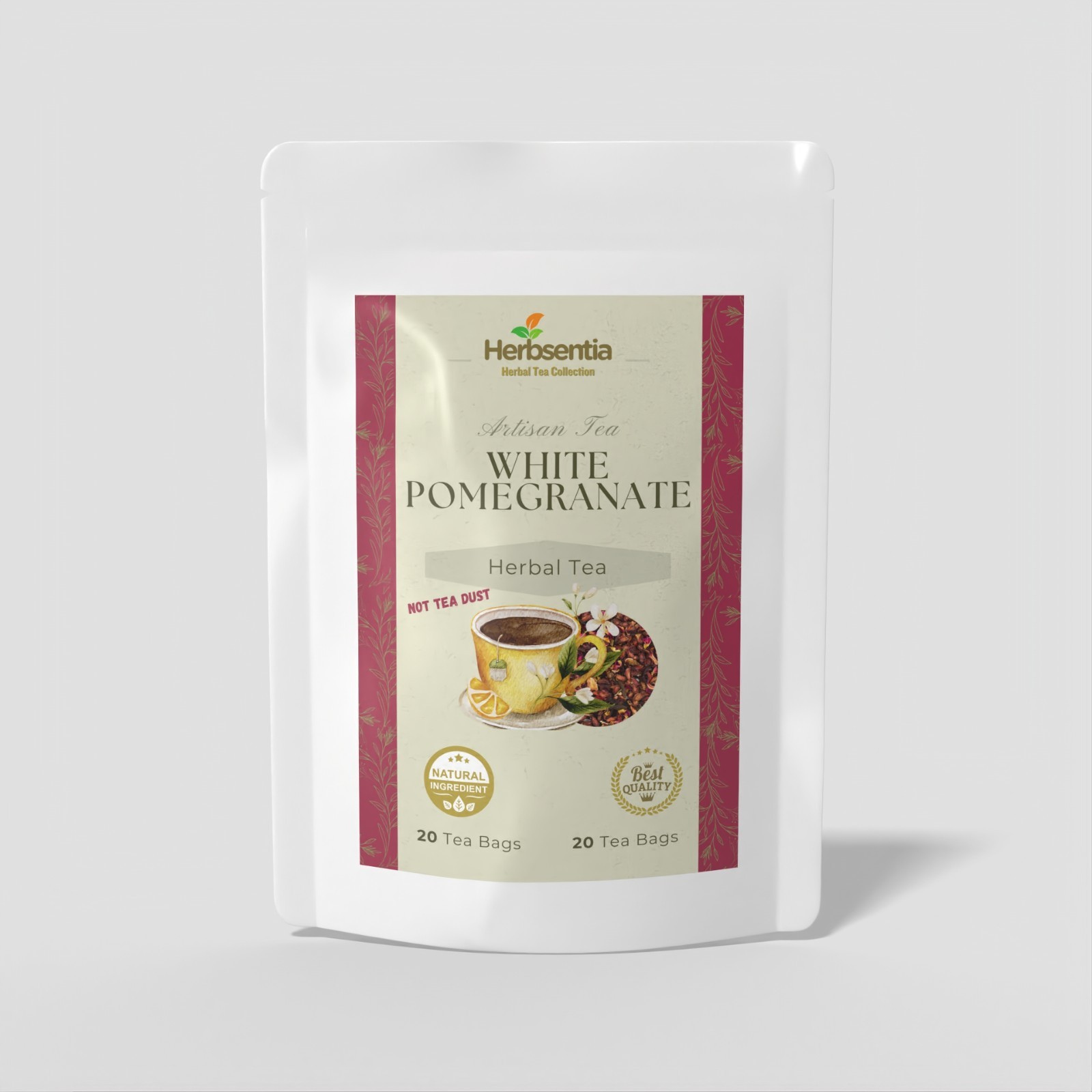 White Pomegranate Tea – Antioxidant-Rich for Daily Wellness