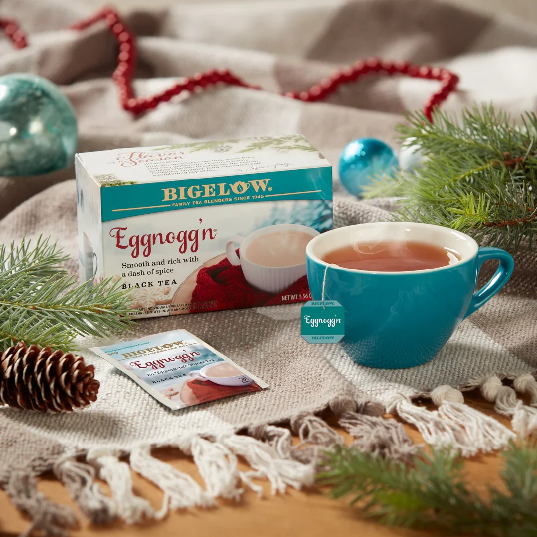 Bigelow Eggnogg’n Tea – 18 Per Box – (3) Boxes Total