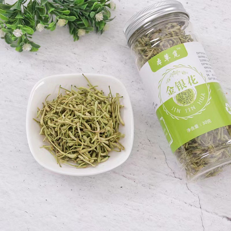 30g Authentic Honeysuckle Canned Tea Reduce Internal Heat Health Preserving Tea