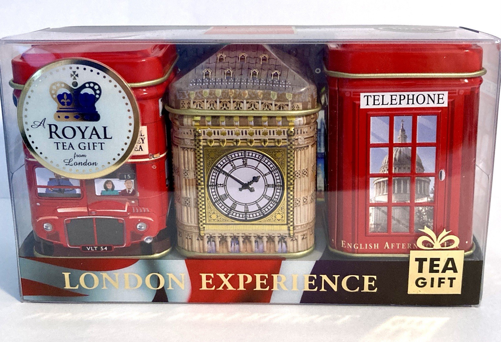 Royal British Tea Set of 3 mini tins 70g