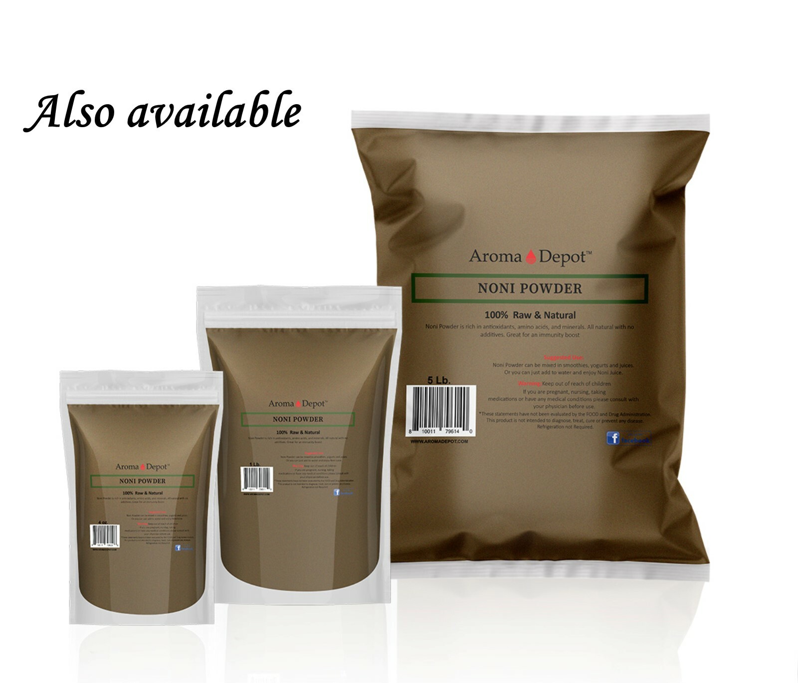 1lb Noni Juice Powder Herb Tea 100% Natural Raw Herbal Remedy Morinda citrifolia