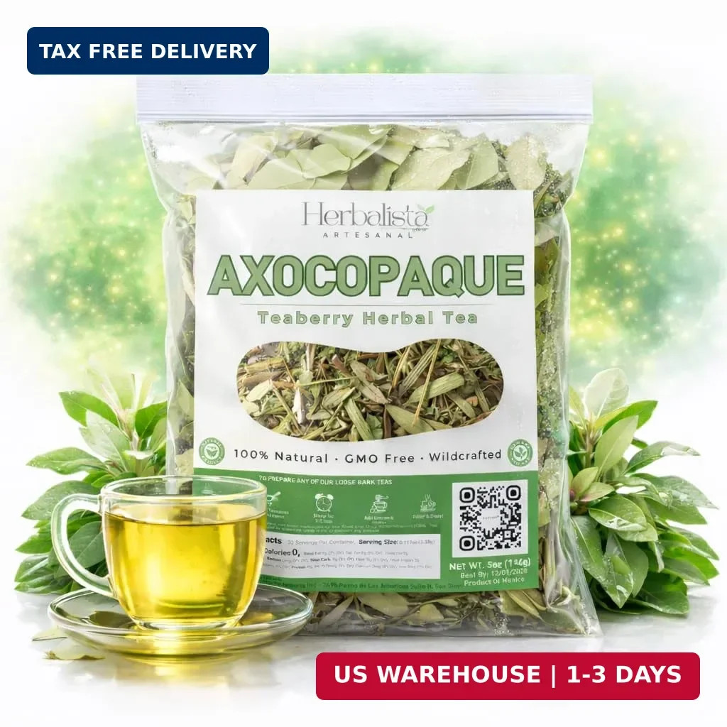 NEW Viral Axocopaque Tea 5oz (141g) – Better Value! | Tearberry Herbal Tea – 40+