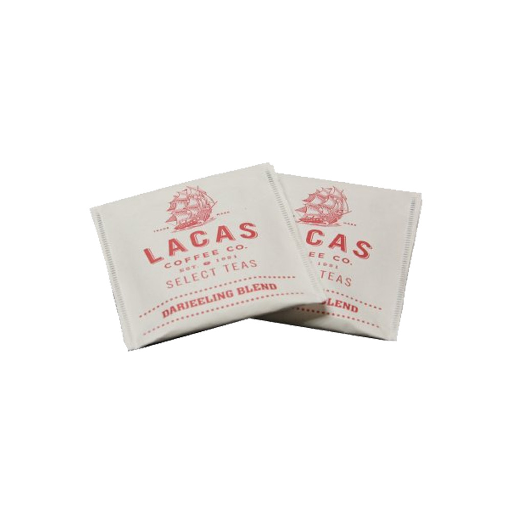 Lacas Coffee Company Hot Tea, Darjeeling Tea, 100 Tea Bags