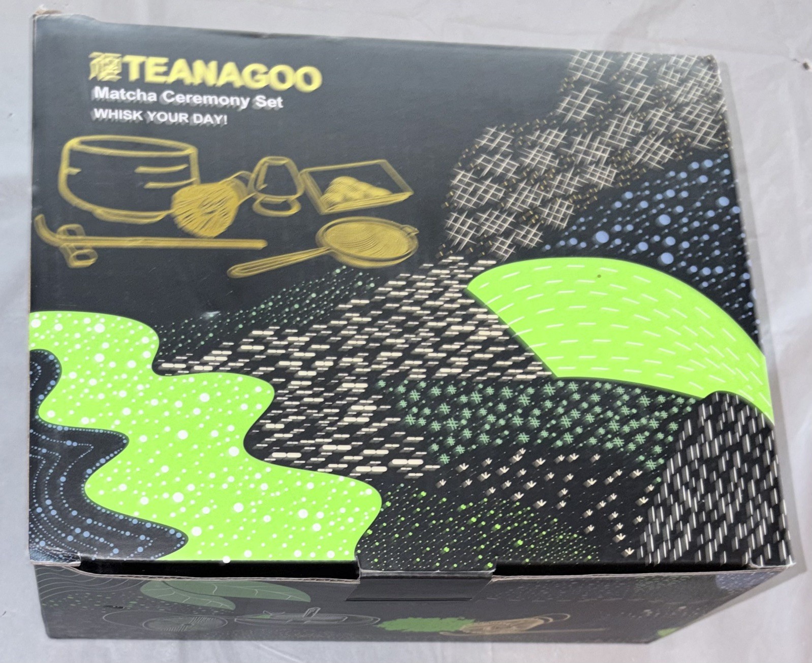 TEANAGOO Pink Matcha Whisk Set, 7 Pcs Matcha Set with Holder/Scoop/Sifter,