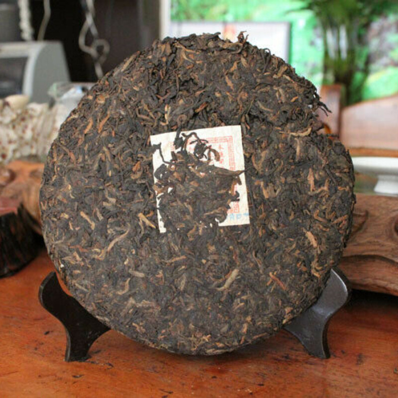 357g Yunnan Pu-Erh Ripe Tea Cake Premium Old Pu’er Tea Healthy Black Tea
