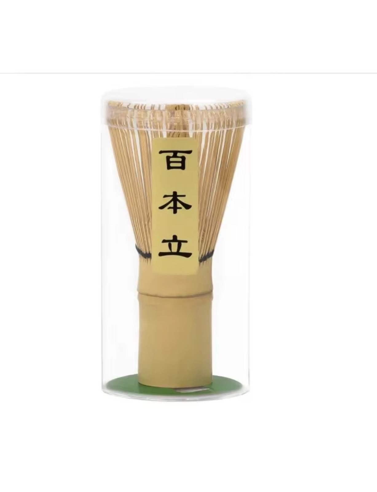 Japanese 120 Prong Natural Color Bamboo Matcha Whisk Green tea Stirrers Chasen