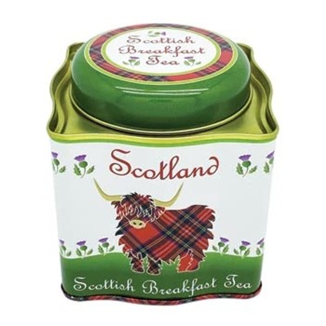 Highland Cow Scottish Breakfast 50 Teabags Tin