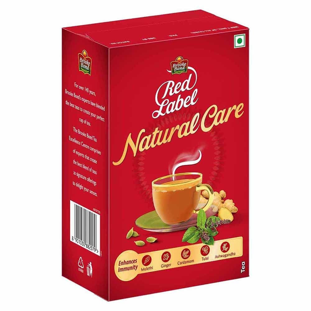 Red Label Ayurvedic Tea – Natural Care with 5 Ingredients for Immunity Boost