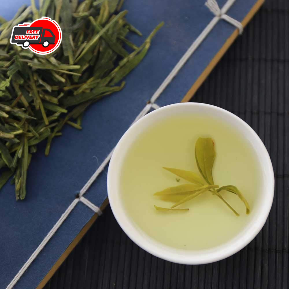Fullchea – Longjing Tea – Dragonwell Tea – Chinese Green Tea Loose Lea