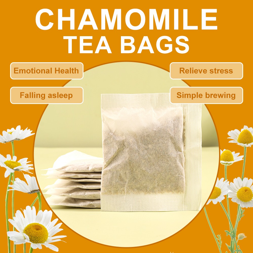 Chamomile Flower Tea, Caffeine Free 25 pieces (herbal tea bags)