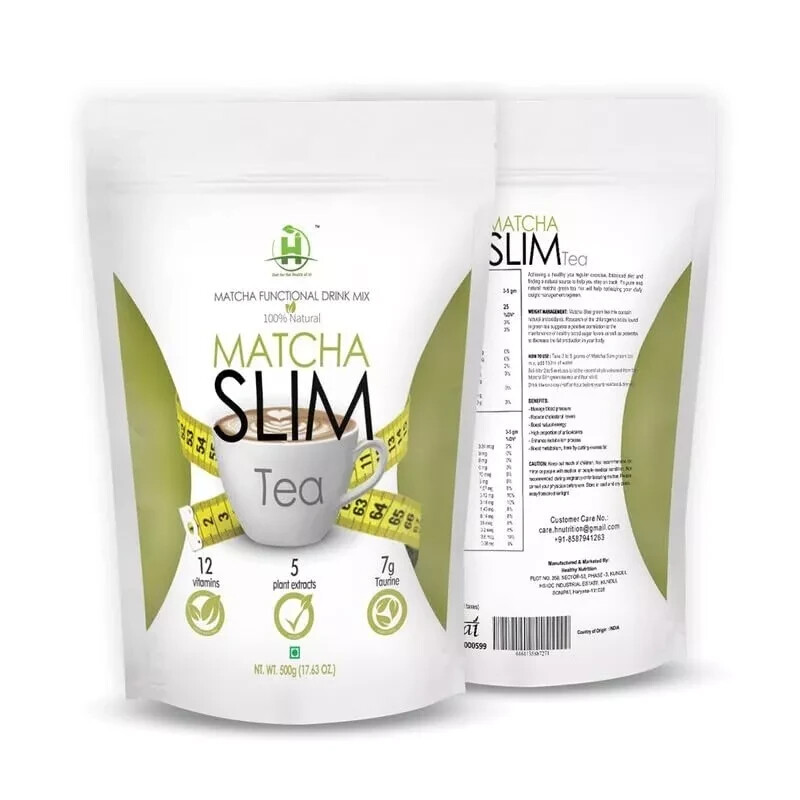 2x Matcha Slim Green Tea 500g Weight Management High In Antioxidants Detoxifying