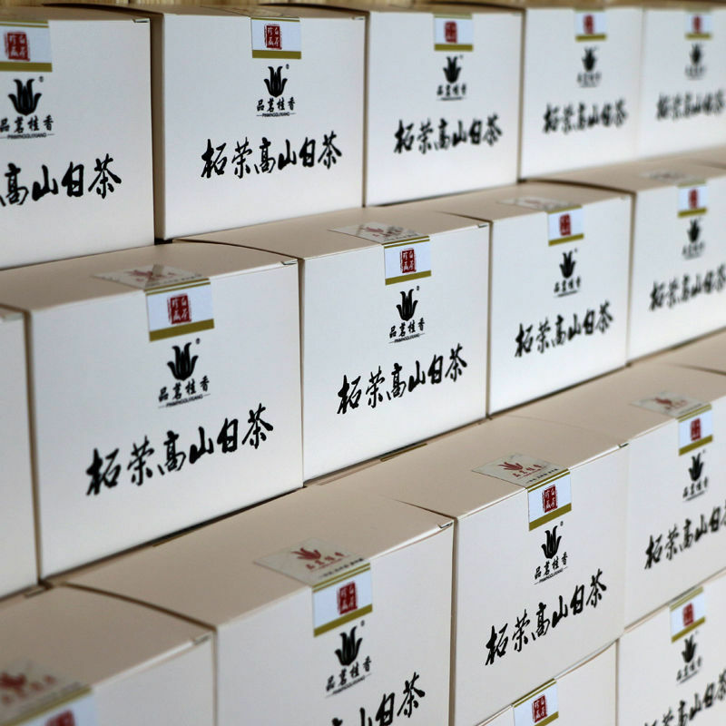 Chinese Fuding White Tea White Peony Bai Mu Dan Biscuit Small Square Brick 100g