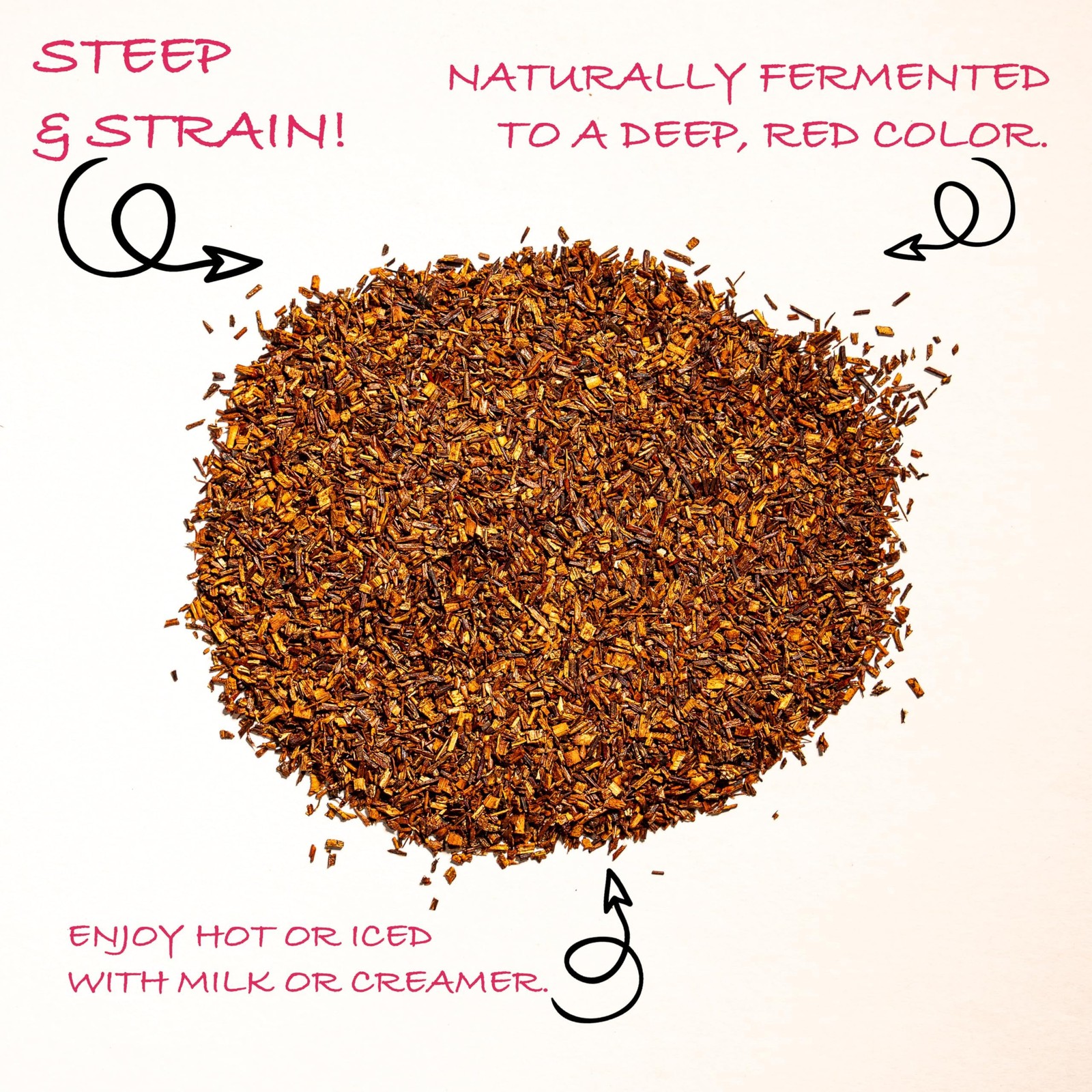 Organic Red Rooibos Tea – 1lb – 100% South African Aspalathus linearis – Loos…