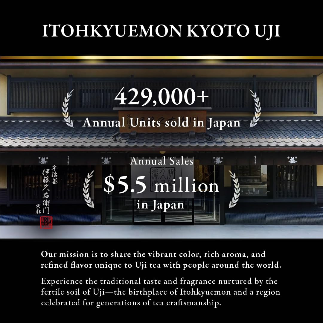 ITOHKYUEMON Kyoto Uji First-Harvest Ceremonial Grade Matcha Green Tea Powder – A
