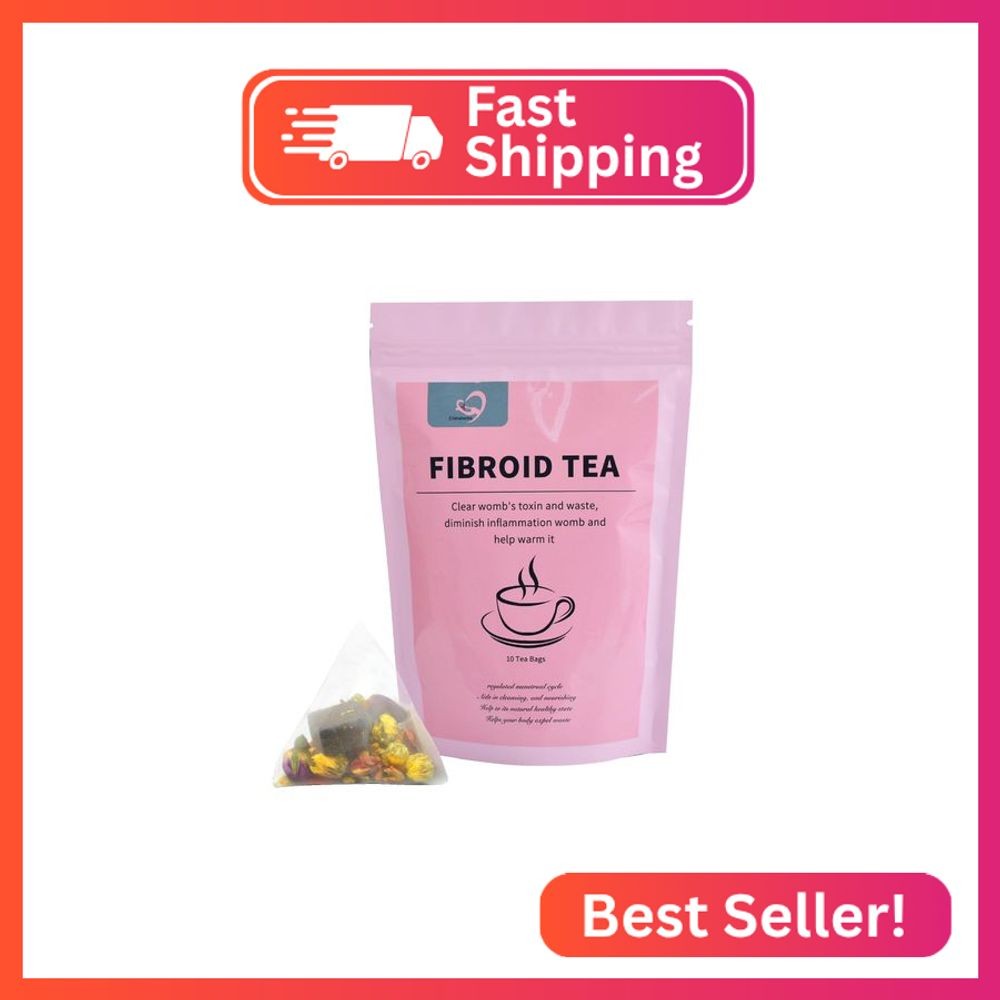 Hiherbs Fibroid Tea for Women Shrink Ovarian Cysts, Natural Remedy for Women Pre