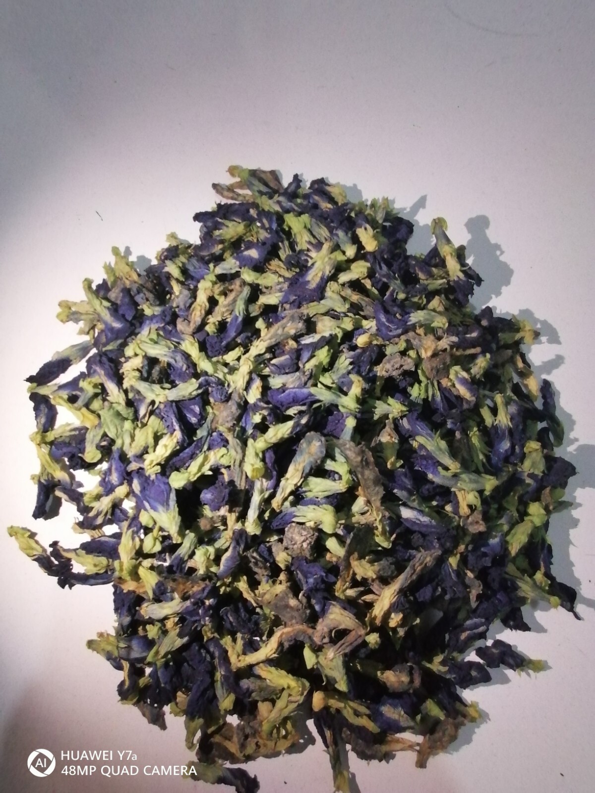 Premium Ceylon dried BUTTERFLY PER flowers Tea Ayurveda NIL KATAROLU 50pcs