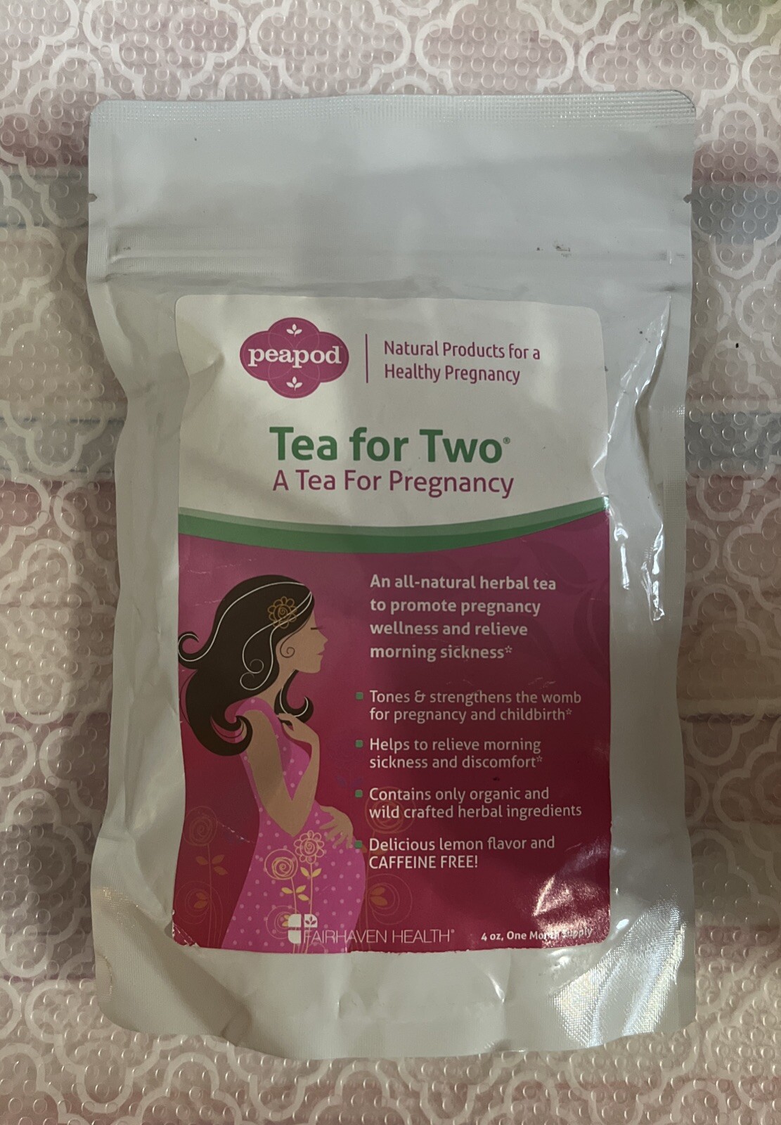 PeaPod Tea-for-Two, A Tea For Pregnancy, 4 oz Exp 07/25