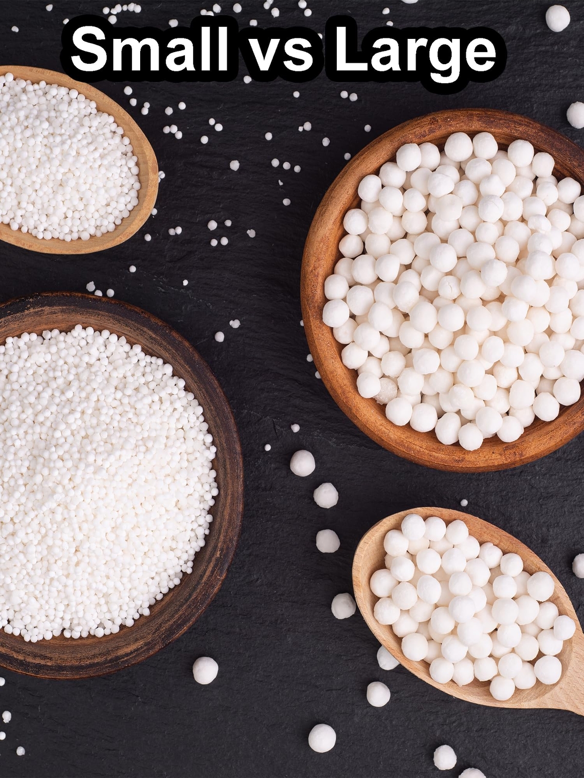 Large Tapioca Boba Pearls Big Sago Balls from Cassava – Best for Bubble Boba …